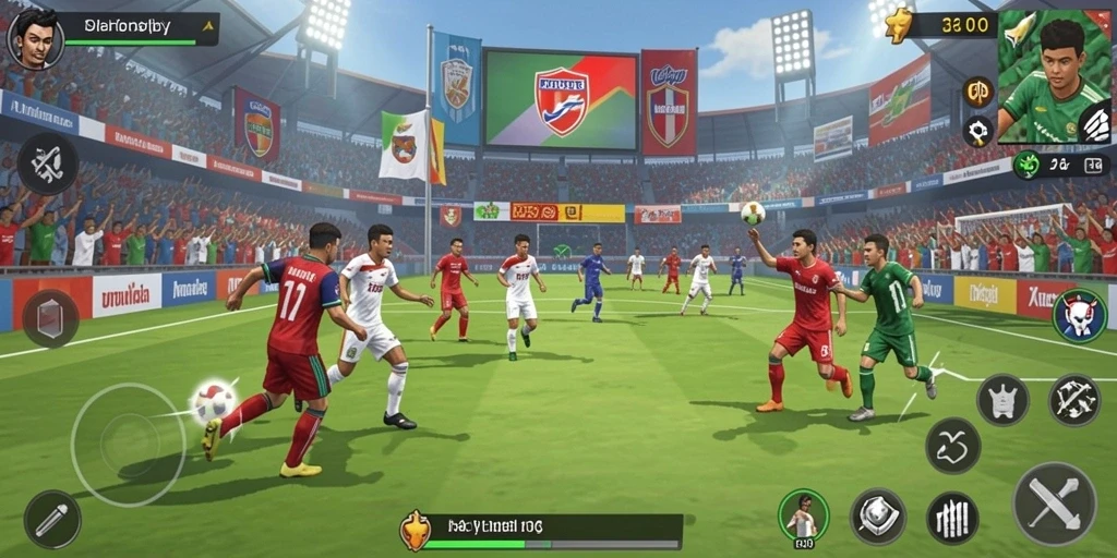 panglima77 - Tangkapan layar dari mode pertarungan yang intens.